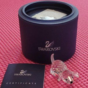 Swarovski Playing Beagle Dog Puppy - Discontinued